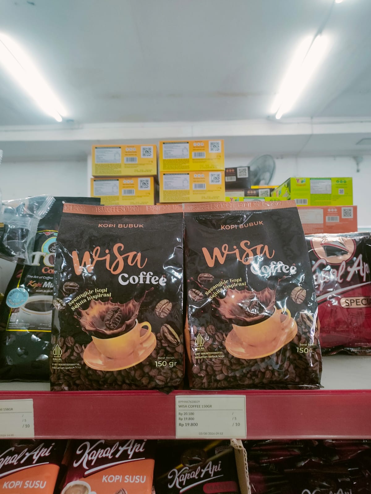 Wisa Coffee kemasan 150 gram kopi bubuk